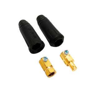 Concetores cable de Soldar negro