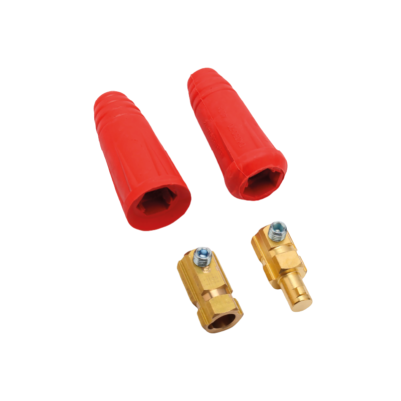 Concetores cable de Soldar rojo
