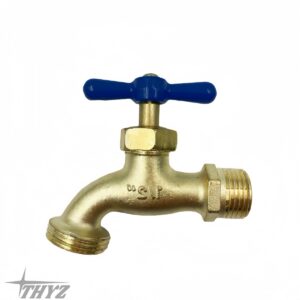 LLAVE DE MANGUERA COLOR DORADO 1/2X3/4
