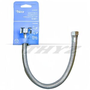 MANGUERA DE LAVAMANOS 16 PARA LLAVE ANGULAR F9/16XF1/2 THYZ