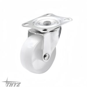GARRUCHA PLATAFORMA GIRATORIA RUEDA PP BLANCO 2 30kg THYZ (4PCS)