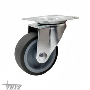 GARRUCHA PLATAFORMA GIRATORIA RUEDA TPR 2 30kg THYZ (4PCS)