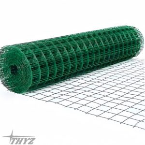 MALLA ELECTROSOLDADA REVESTIDA PVC VERDE