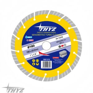 DISCO DIAMANTADOS SEGMENTED TURBO CUTTING 7 THYZ