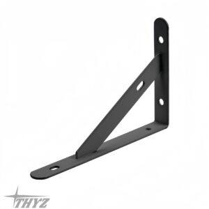 PIE DE AMIGO REFORZADO NEGRO 200*250*30*4mm THYZ