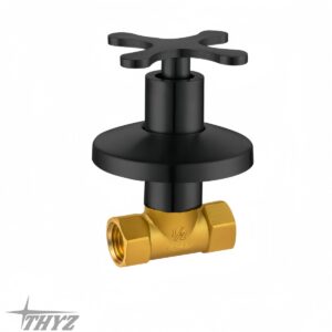LLAVE PARA DUCHA NEGRO MATE 1/2 TY-694 THYZ