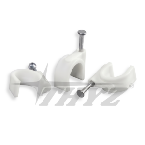 GRAPA PLASTICA CON CLAVO 12mm THYZ (100 pcs)
